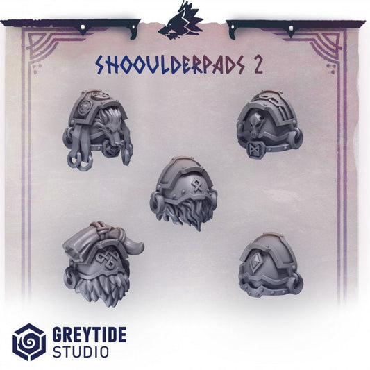 Shoulder pads 2 PH - Bits - - GreyTide Studio