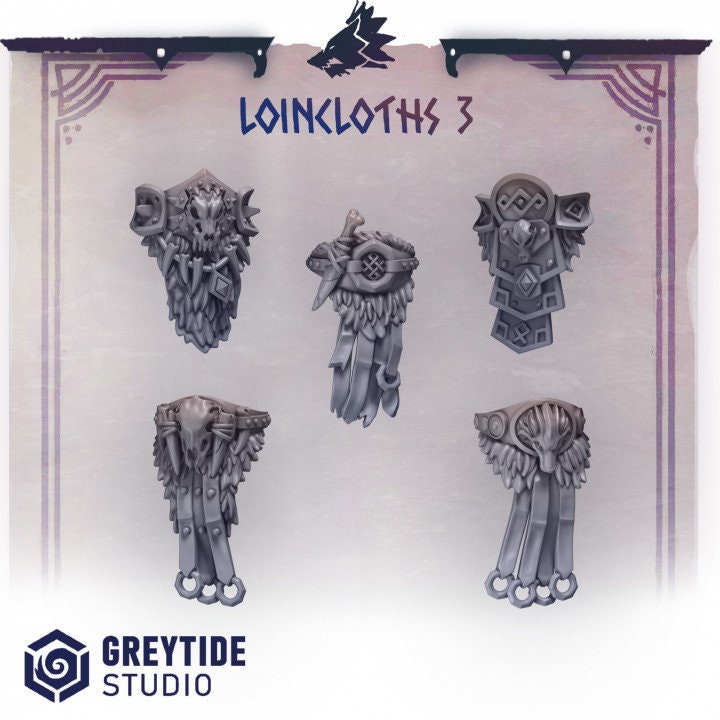 Loincloths 3 PH - Bits - - GreyTide Studio