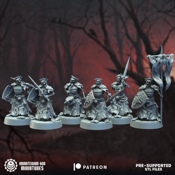 Tomb guardians set (6 models) - Immaterium God Miniatures - 32mm