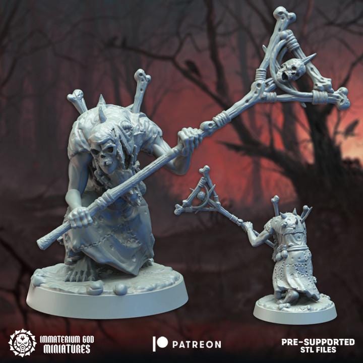 Deathbringer - Immaterium God Miniatures - 32mm