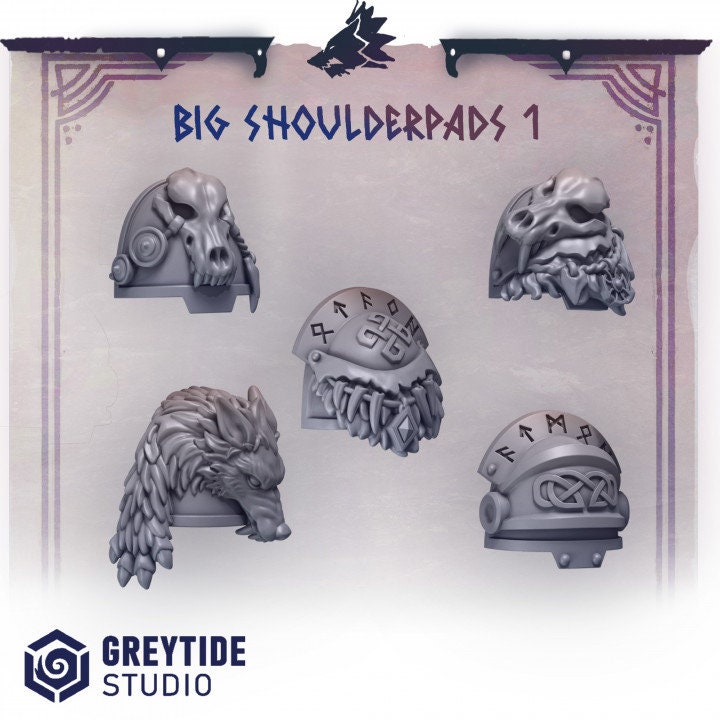 Big shoulder pads 1 PH - Bits - - GreyTide Studio