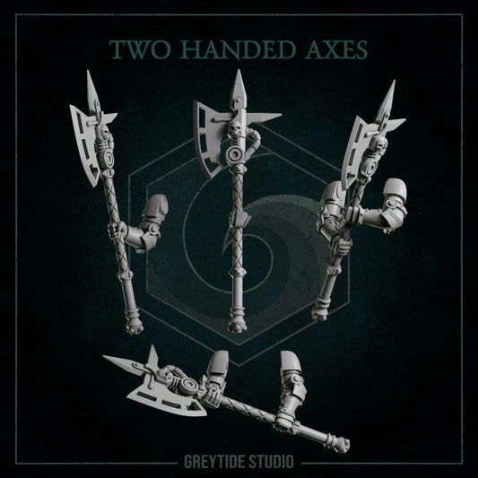 Two Handed Axes - Bits - GreyTide Studio