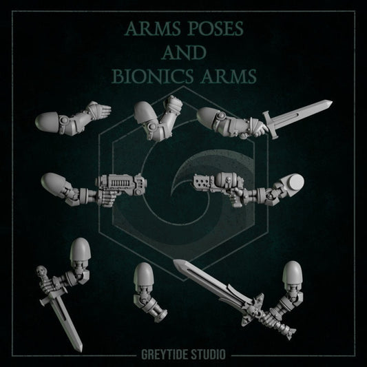 Arm poses and bionic arms - Bits - GreyTide Studio