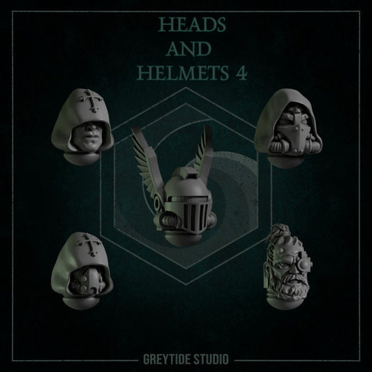 Heads and Helmets 4 - Bits - GreyTide Studio