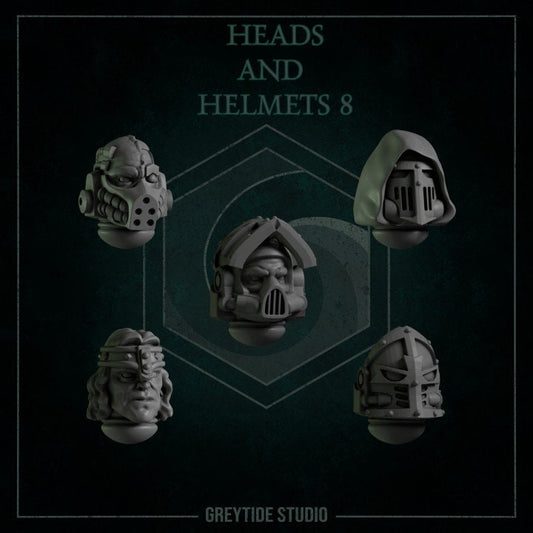 Heads and Helmets 8 - Bits - GreyTide Studio