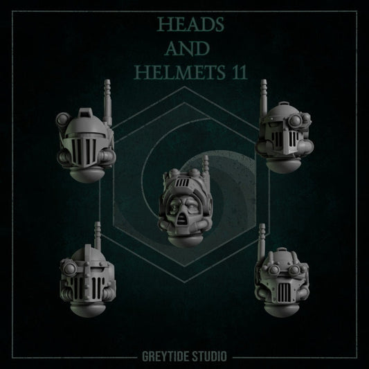 Heads and Helmets 11 - Bits - GreyTide Studio