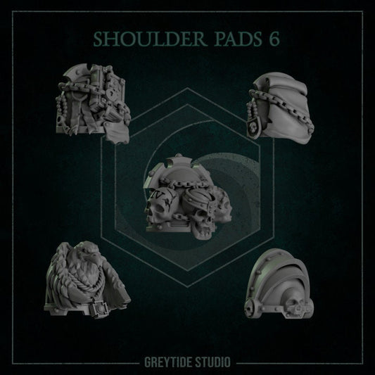 Shoulder pads 6 - Bits - GreyTide Studio