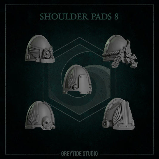 Shoulder pads 8 - Bits - GreyTide Studio