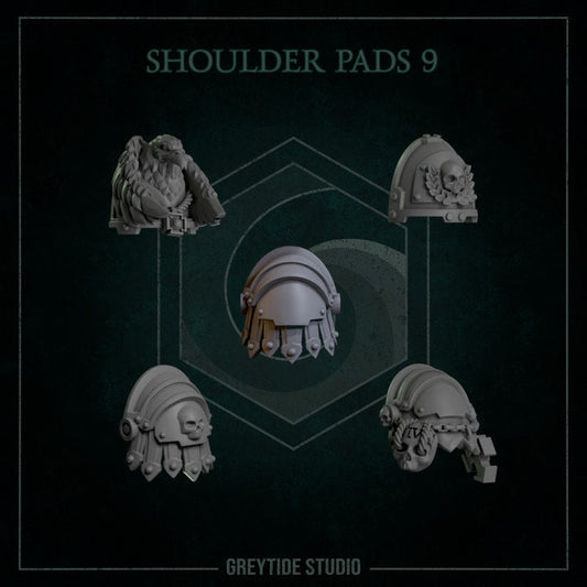 Shoulder pads 9 - Bits - GreyTide Studio