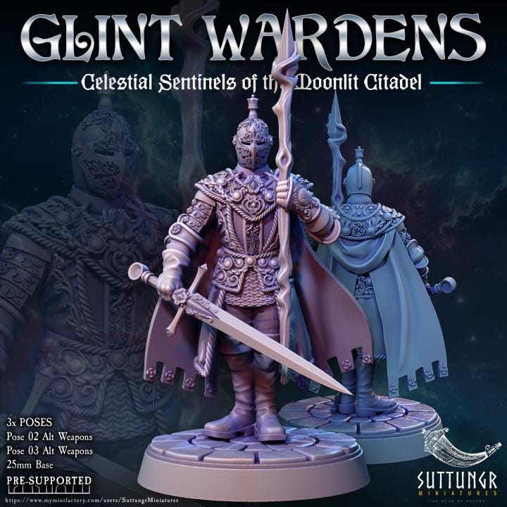 Glint Wardens v1 - Suttungr Miniatures