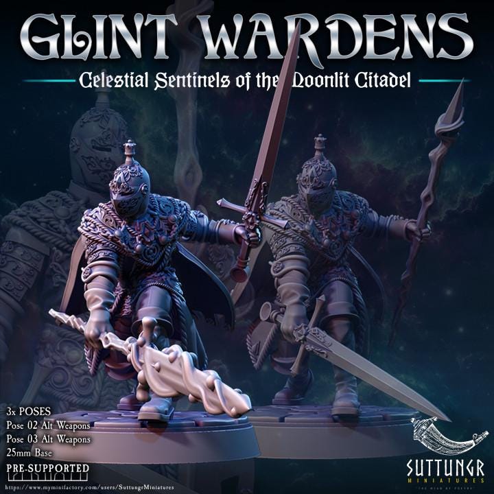 Glint Wardens v2 - Suttungr Miniatures