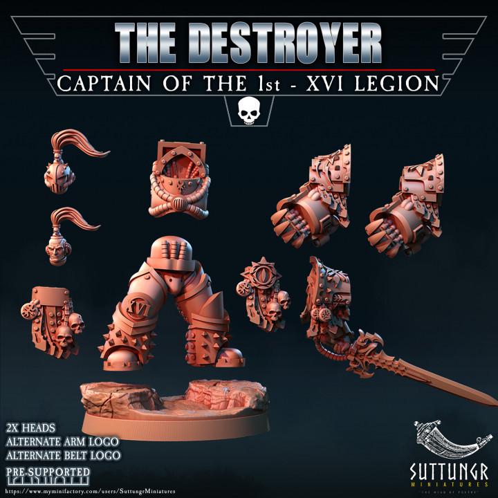 The Destroyer - Captain of First Company - XVI Legion - Bits - Immaterium God Miniatures