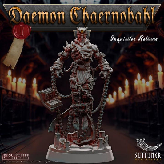 Daemon Chaernobahl - Inquisitor Retinue - Suttungr Miniatures