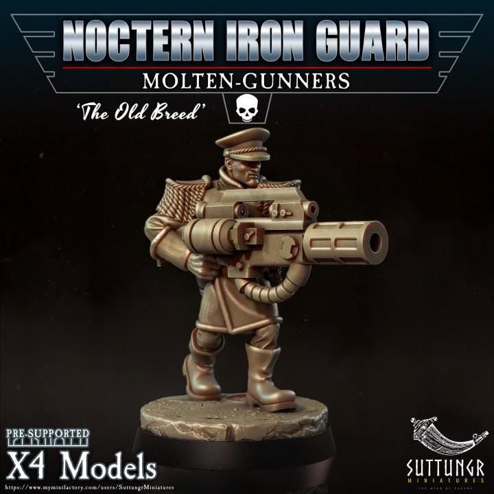 Noctern Iron Guard - Molten Gunners v1 - Suttungr Miniatures - 28mm