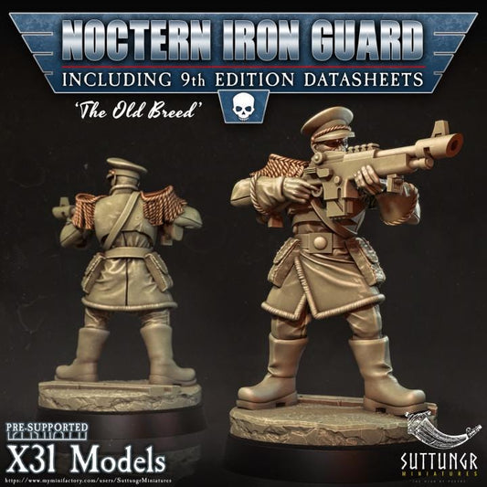 Noctern Iron Guard - v16 - Suttungr Miniatures - 28mm