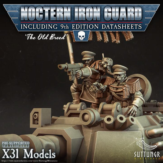 Noctern Iron Guard - v17 - Suttungr Miniatures - 28mm