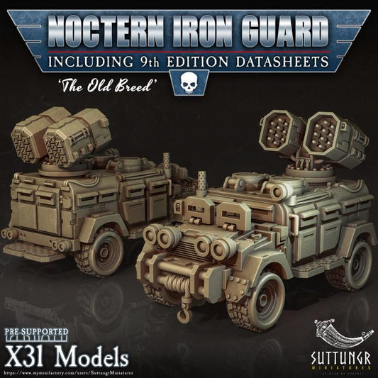 Tank - Noctern Iron Guard - v16 - Suttungr Miniatures - 28mm