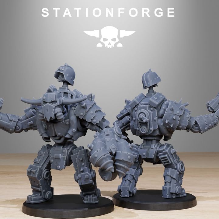 Orkaz Bots Infantry v5 - StationForge - 28mm