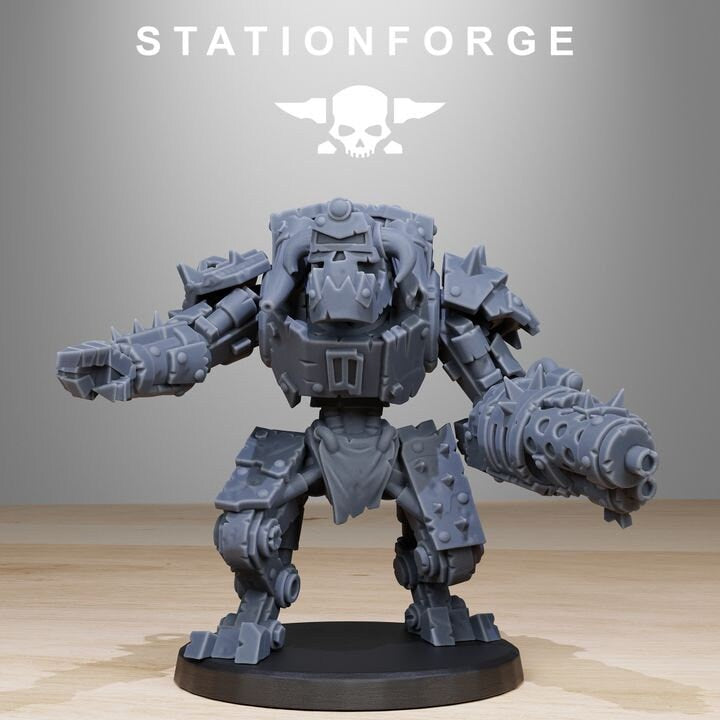 Orkaz Bots Infantry v7 - StationForge - 28mm