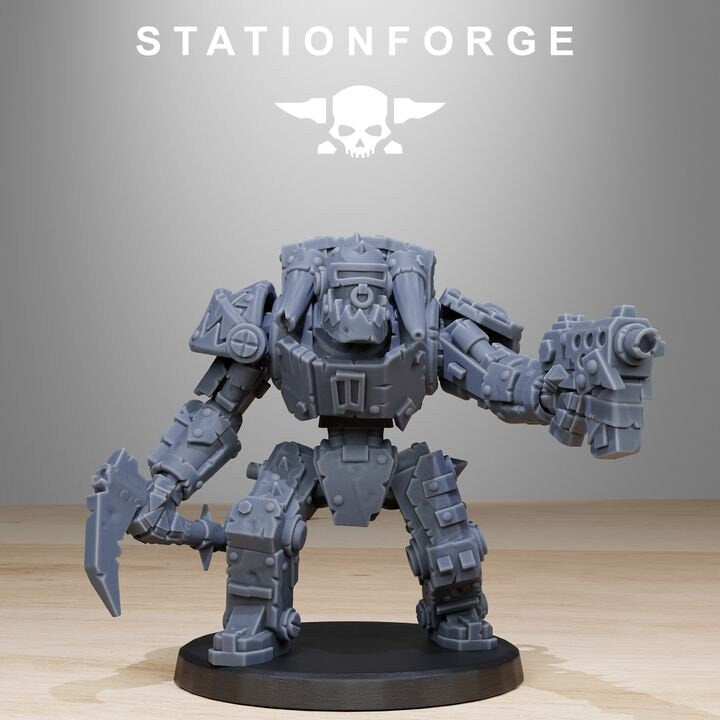 Orkaz Bots Infantry v10 - StationForge - 28mm