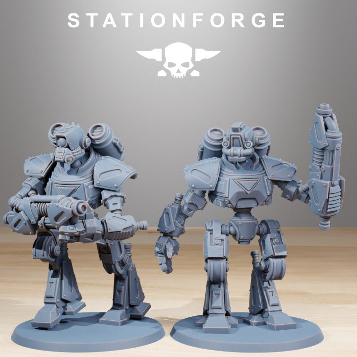 Scavenger Mechanods v2 - StationForge - 28mm