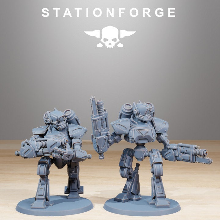 Scavenger Mechanods v5 - StationForge - 28mm