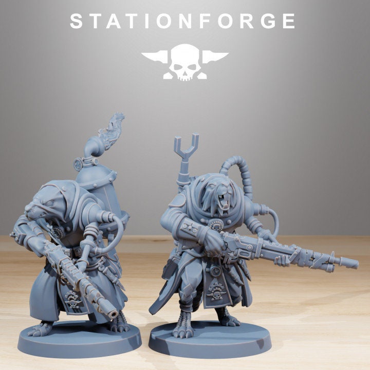 Raticus Grunts v3 - StationForge - 28mm