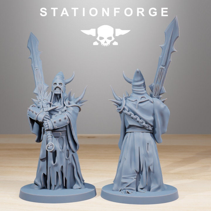 Corrupted Guard Fanatics v4 - StationForge - 28mm