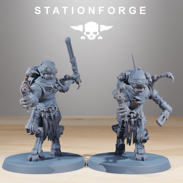 Scavenger Runners v5 - StationForge - 28mm