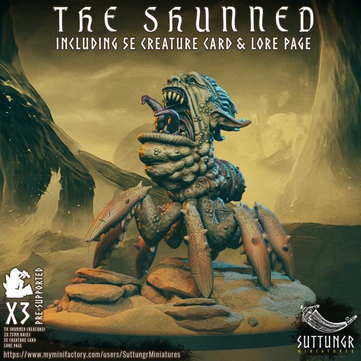 The Shunned v2 - Suttungr Miniatures - 32mm