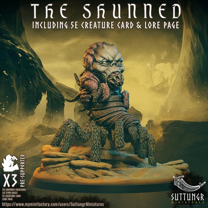 The Shunned v3 - Suttungr Miniatures - 32mm