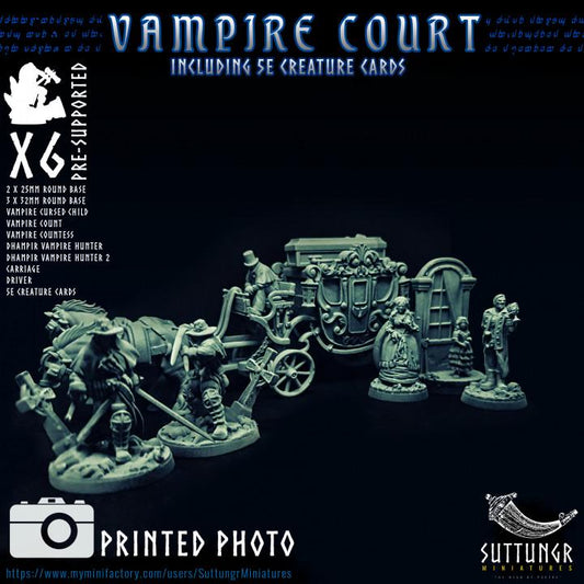 x6 Vampire Court - Suttungr Miniatures - 32mm