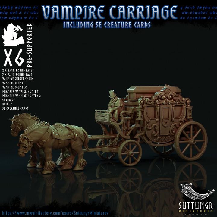 Vampire Court v1 - Suttungr Miniatures - 32mm