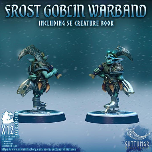 Frost Goblin Warband v8 - Suttungr Miniatures - 32mm