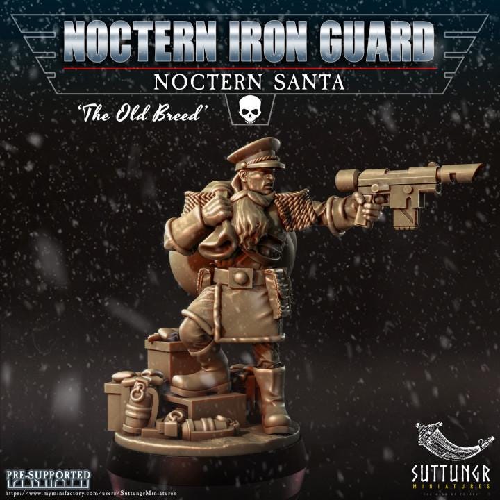 Noctern Iron Guard - Santa - Suttungr Miniatures - 28mm