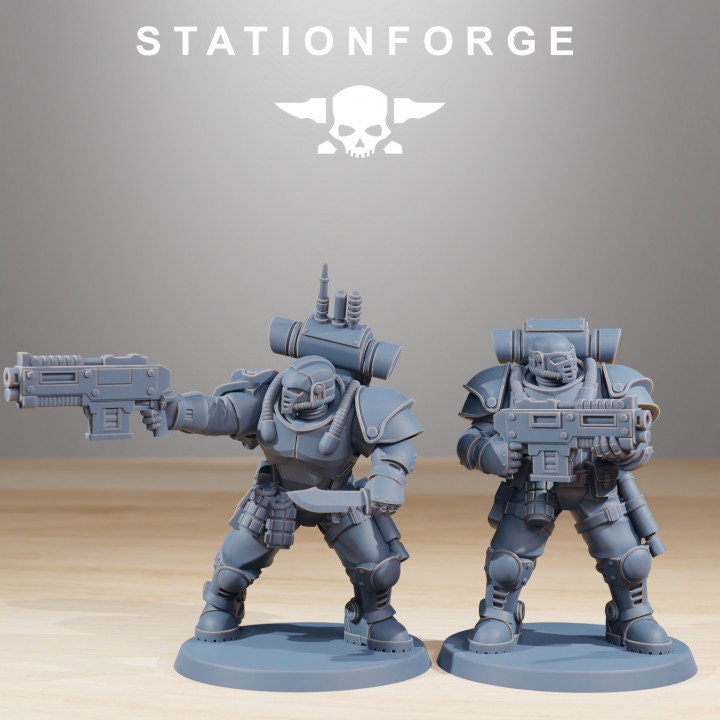 Socratis Light Infantry v3 - StationForge - 28mm