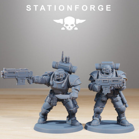 Socratis Light Infantry v3 - StationForge - 28mm