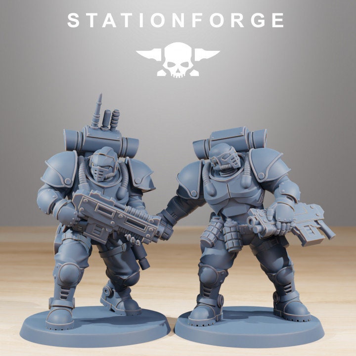 Socratis Light Infantry v5 - StationForge - 28mm