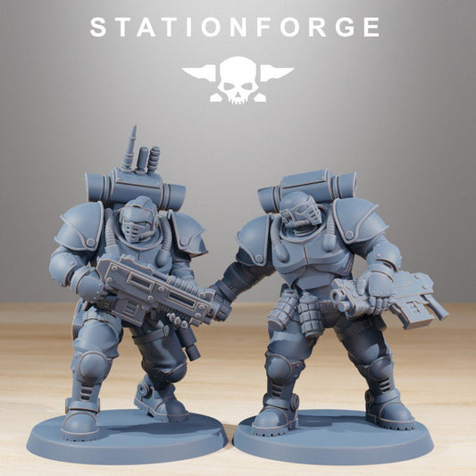 Socratis Light Infantry v4 - StationForge - 28mm