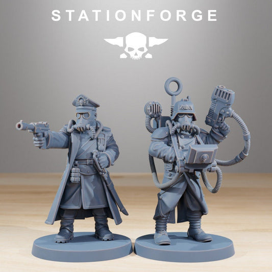 GrimGuard Combatants v1 - StationForge - 28mm