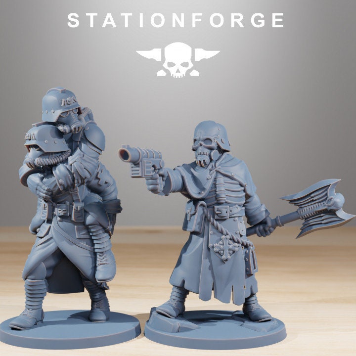 GrimGuard Casualties v3 - StationForge - 28mm