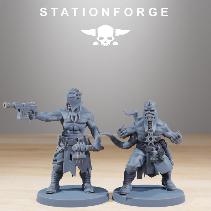 Corrupted Guard Sectarians v1 - StationForge - 28mm