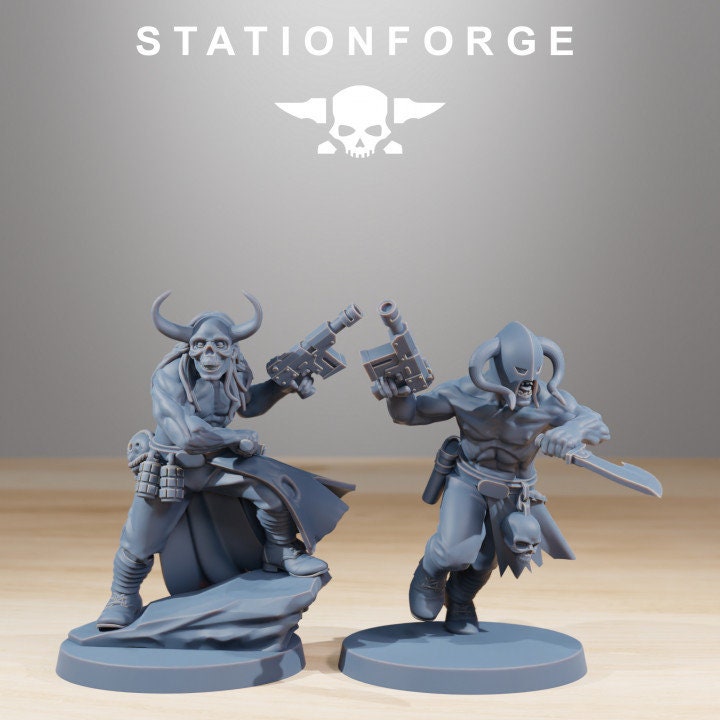 Corrupted Guard Sectarians v3 - StationForge - 28mm