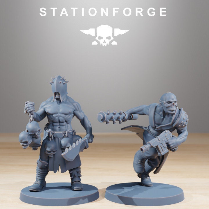 Corrupted Guard Sectarians v5 - StationForge - 28mm