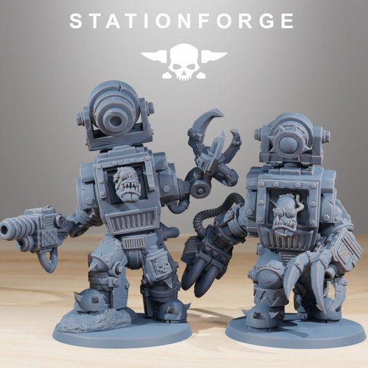 Orkaz Steelbrutes v2 - StationForge - 28mm