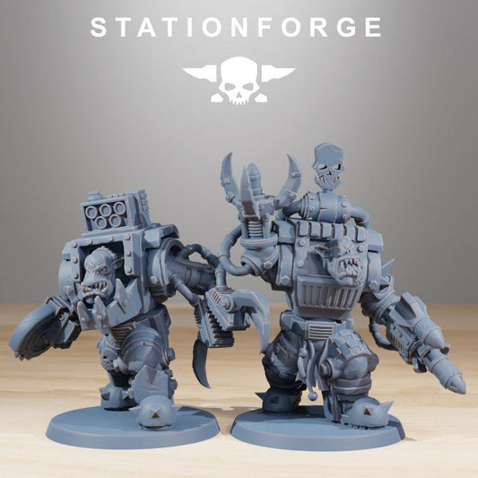 Orkaz Steelbrutes v4 - StationForge - 28mm