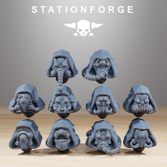 Helmets - Scavenger Hunters - StationForge - 28mm