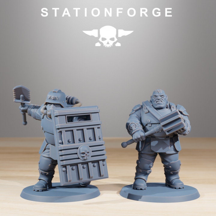 GrimGuard Mutants v2 - StationForge - 28mm