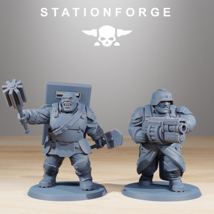 GrimGuard Mutants v3 - StationForge - 28mm