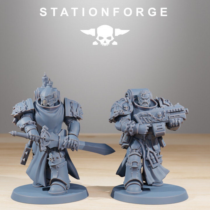 Socratis Crusaders v1 - StationForge - 28mm